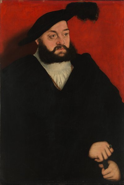 Jean le Jeune, prince héritier de Saxe - Lucas Cranach the Elder